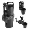Car Drinking Bottle Holder 360 Degrees Rotatable Water Cup Holder Sunglasses Phone Organizer Storage Car Interior Accessories
