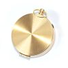 Outdoor Multifunctional Pure Copper Flip Cover Luminous Compass; Pocket Watch Type North Compass