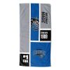 [Personalization Only] OFFICIAL NBA Colorblock Personalized Beach Towel - Orlando Magic